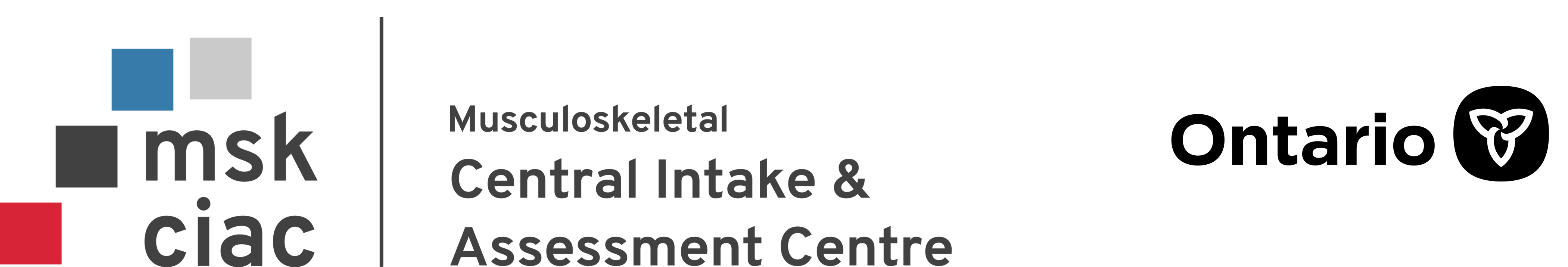 Musculoskeletal Central Intake and Assessment Centre logo
